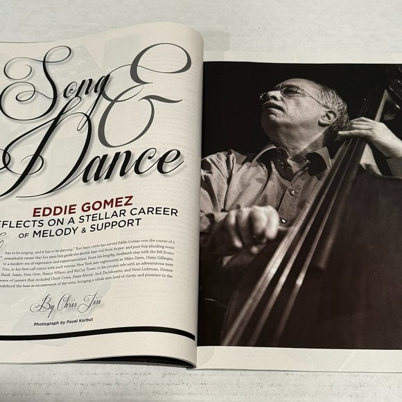 Bass Player Magazine - Eddie Gomez / Robert DeLeo - January 2014 - Picture 4 of 4